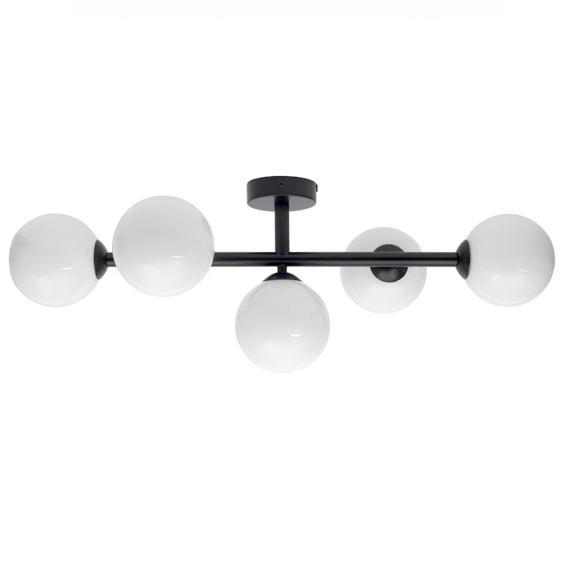 Stringball 5 Ceiling lamp/wall lamp, Anthracite