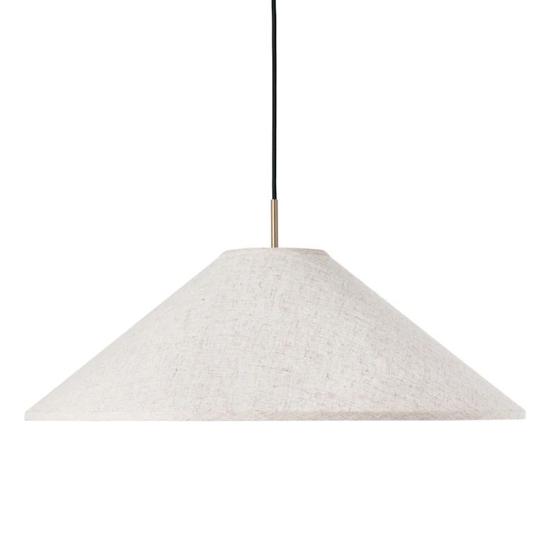 Tafta Cone Pendant Lamp Ø65 cm, Natural