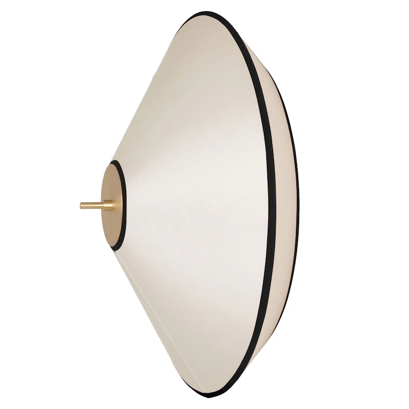 Tafta Wall Lamp Ø52 cm, Black / Off-white