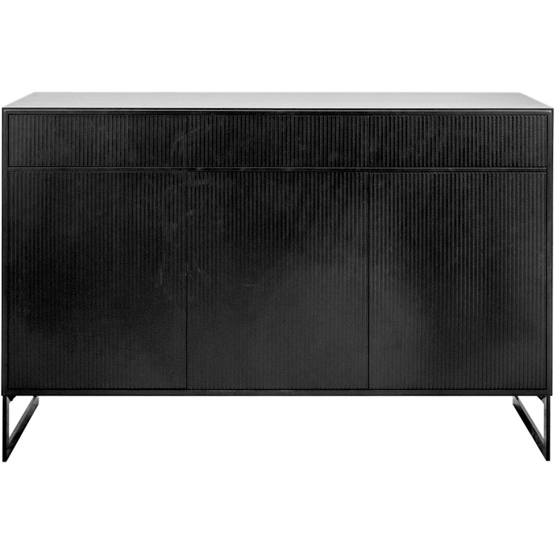 Line Sideboard 3 Doors, Black