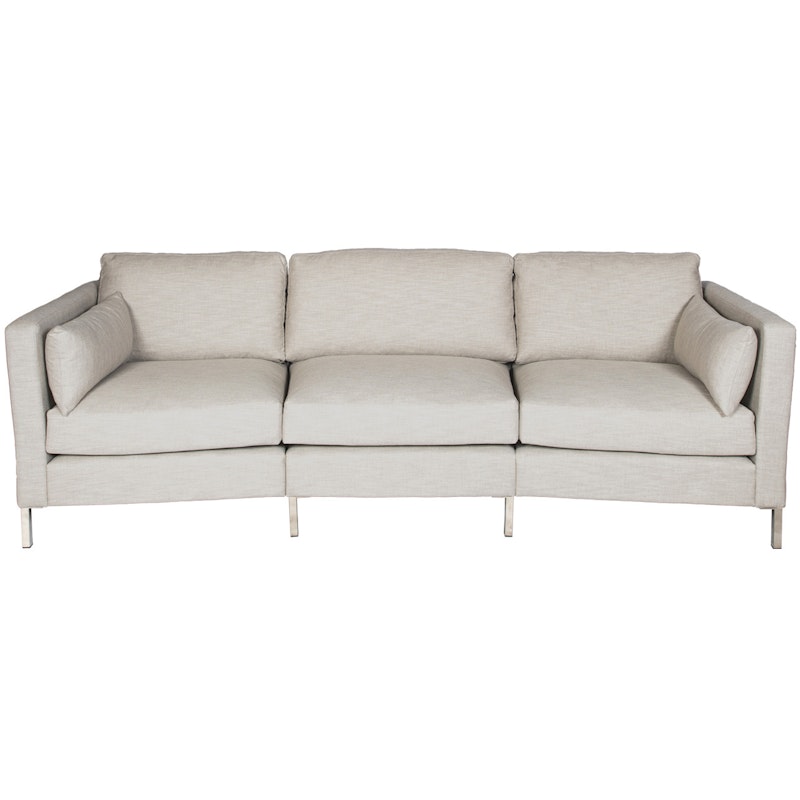 Wave Sofa 3,5-Seater Curved Pk1, Nolita Flint 11