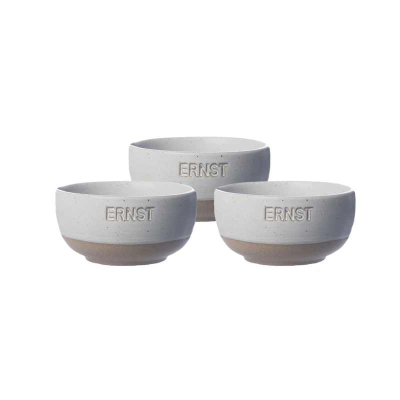Bowl 3-pack, White / Nature