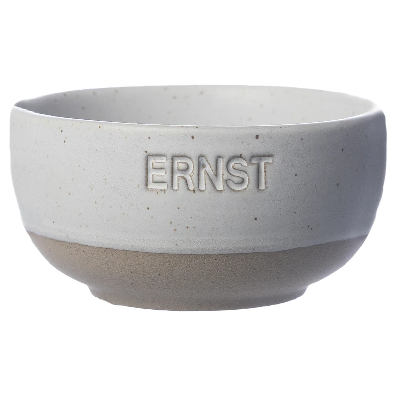 Bowl Ø8 cm, White/Nature
