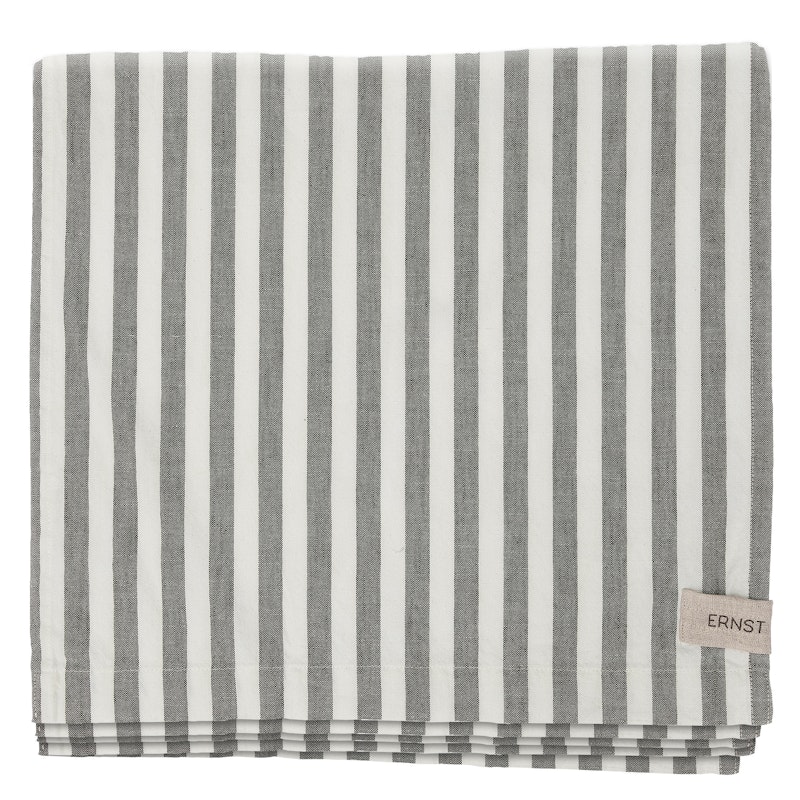 Table Cloth Wide Striped 145x300 cm, Green