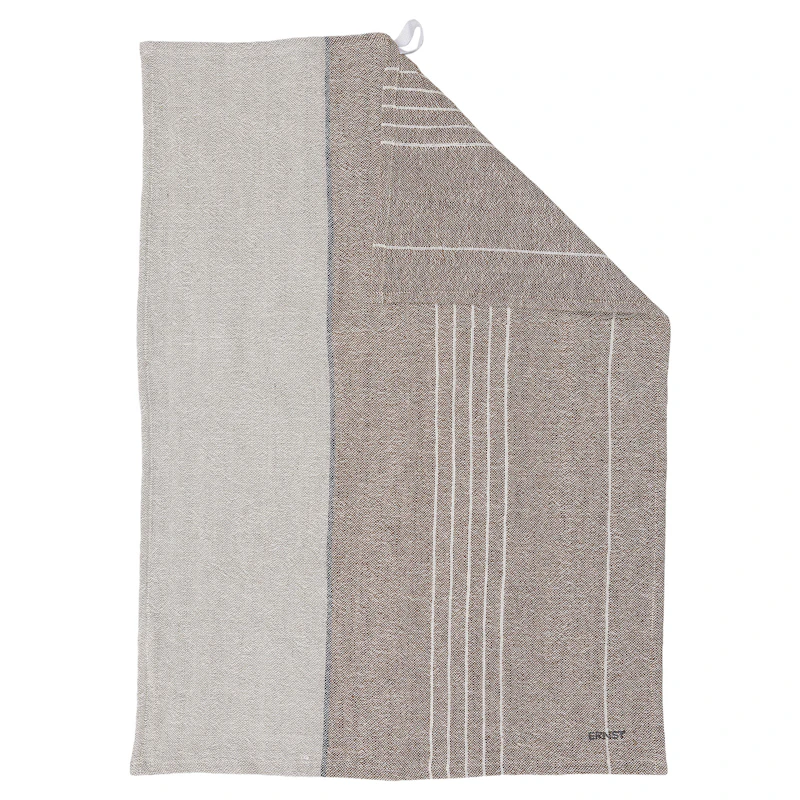 Kitchen Towel 50x70 cm, Caramel/Nature