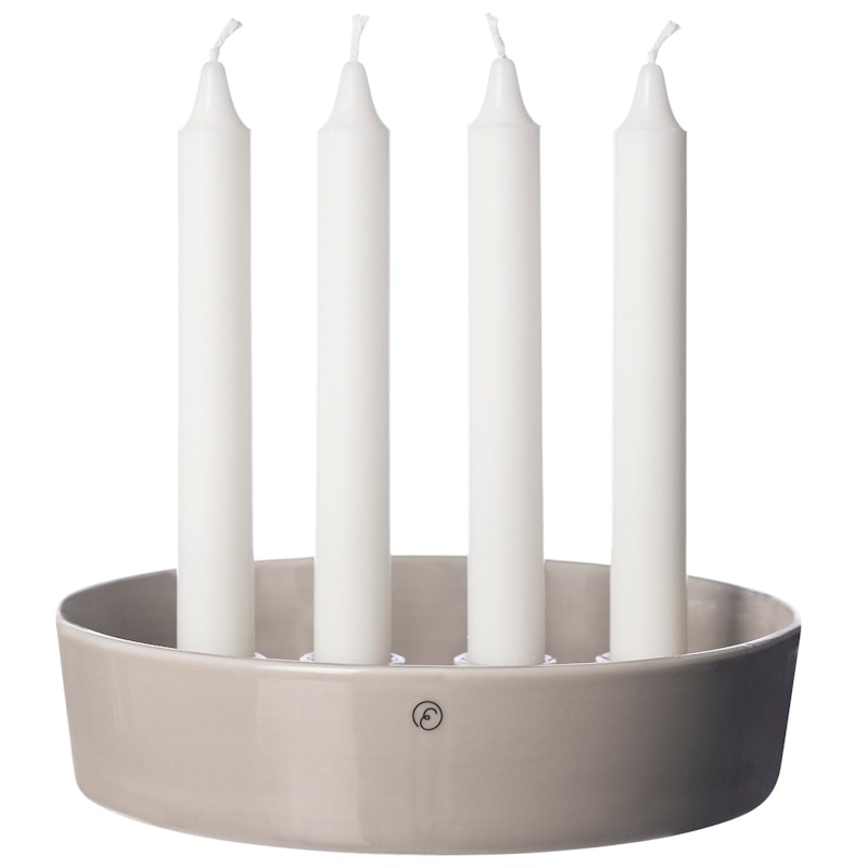 Advent Candle Holder Ø18 cm, Sand