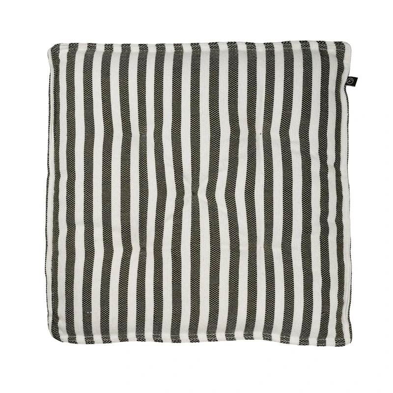 Seat Cushion 45x45 cm, White / Sage