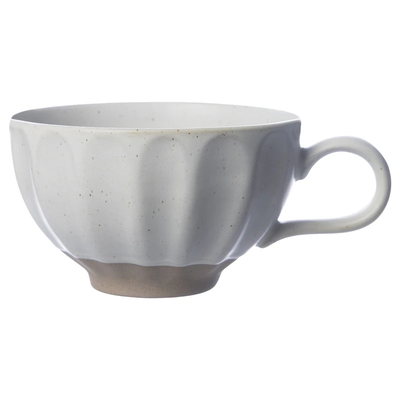 Teacup, White/Nature