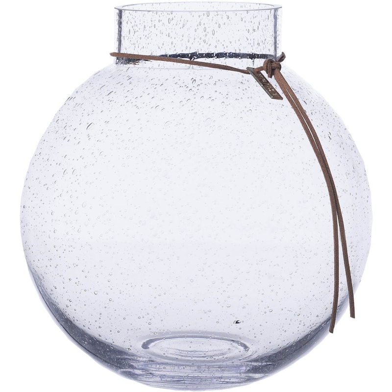 Bubble Glass Vase H:22 cm
