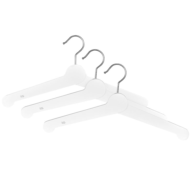 Nostalgi Hangers 3-pack, White