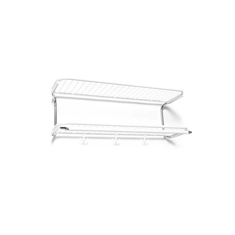 Classic 650 Hat Rack 80 cm, White/Chrome