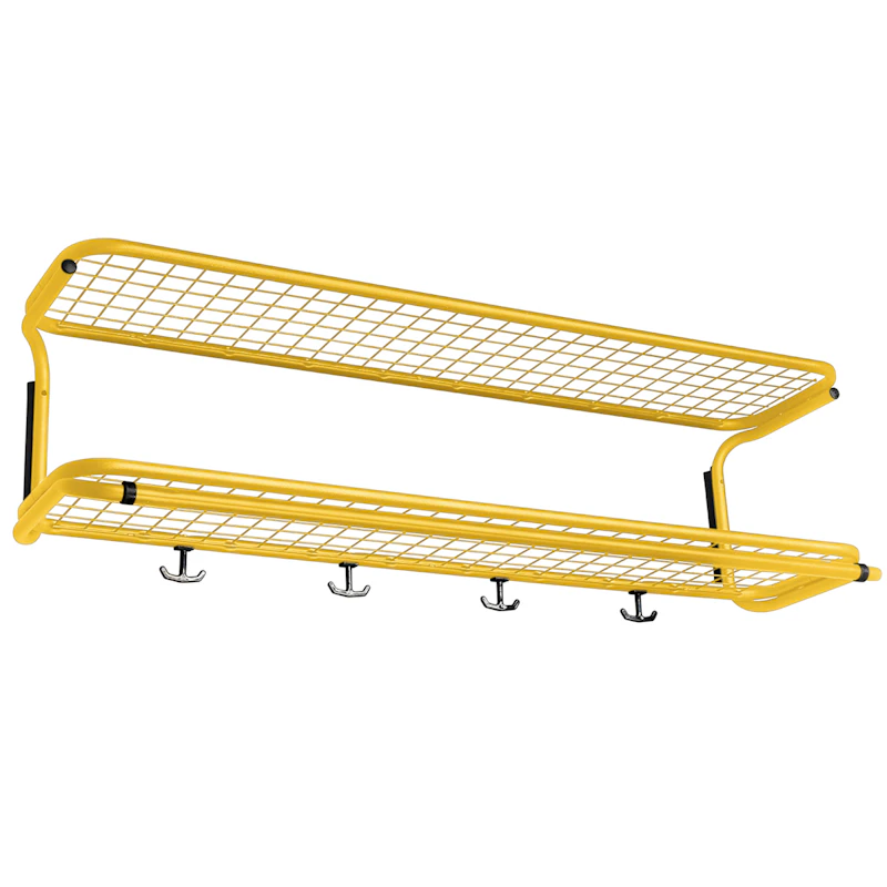 Classic Hat Rack Double Sun Yellow 100 cm