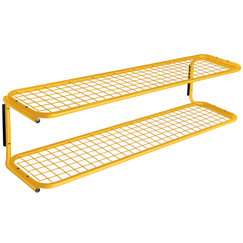 Classic Shoe Rack Double Sun Yellow 60 cm