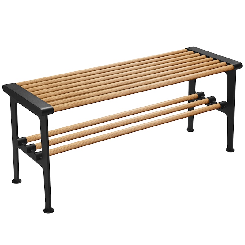 Nostalgi Bench 100 cm, Oak / Black