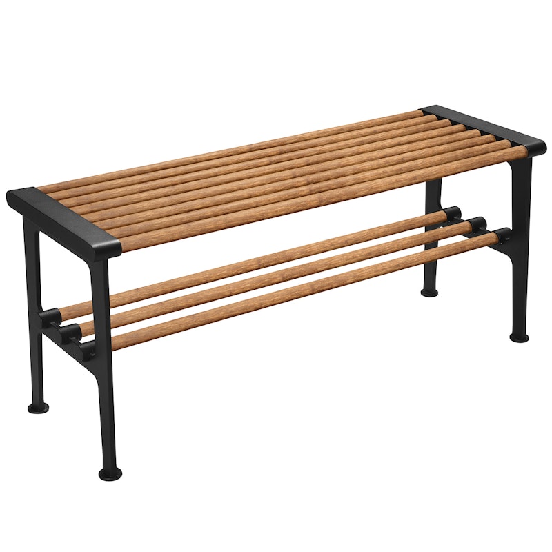 Nostalgi Bench 100 cm, Bamboo / Black