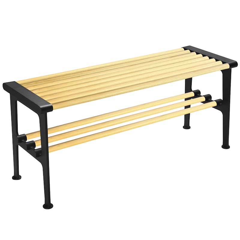 Nostalgi Bench 100 cm, Birch / Black