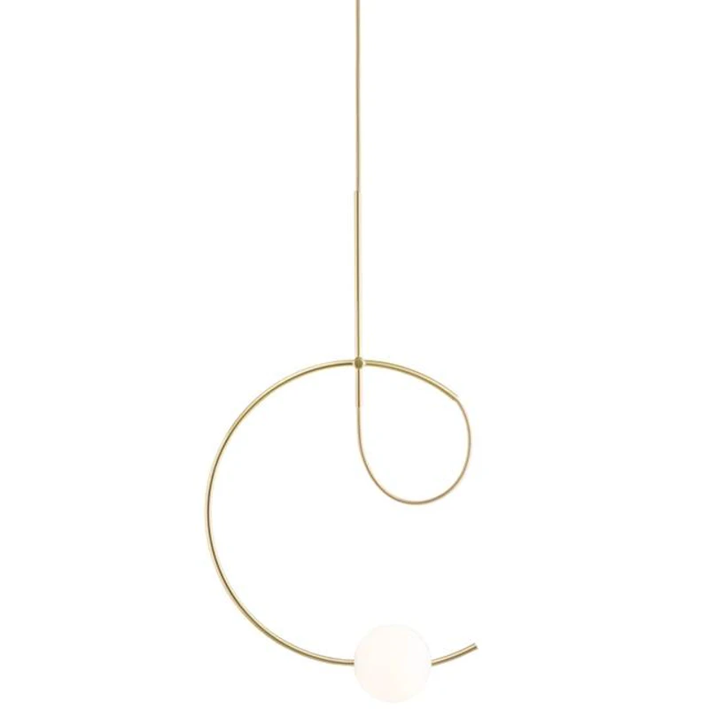 Loop Pendant Gold