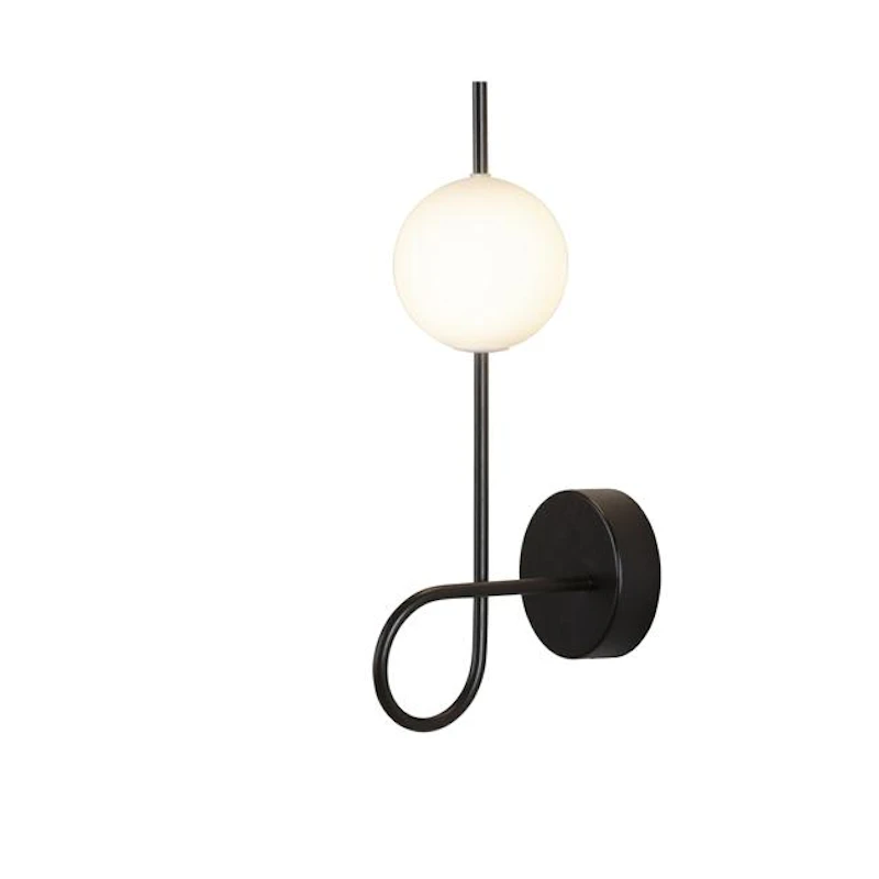 Loop Wall Lamp Black