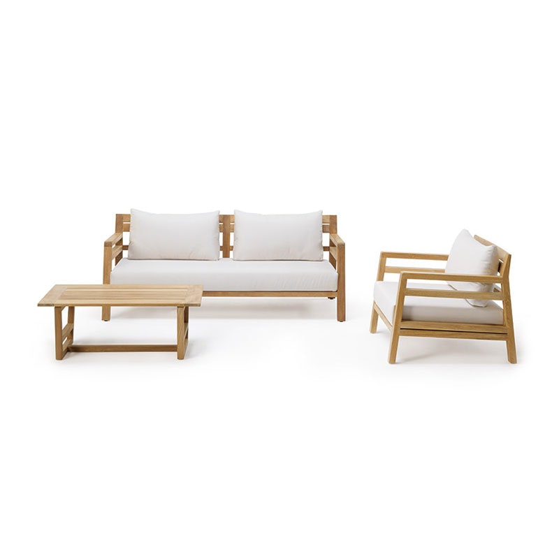 Costes Coffee Table 120x80 cm, Teak
