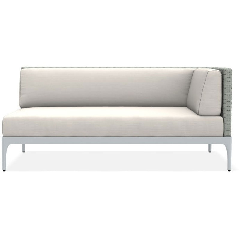 Infinity XL Modular Sofa / Sofa Part Corner Left, Warm White