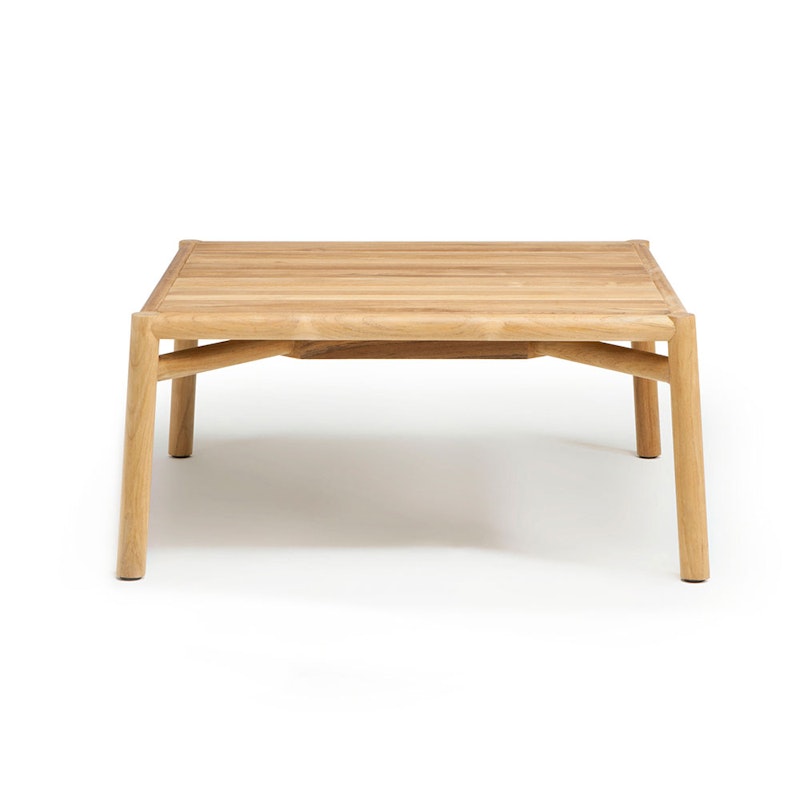 Kilt Coffee Table 65x65 cm, Teak