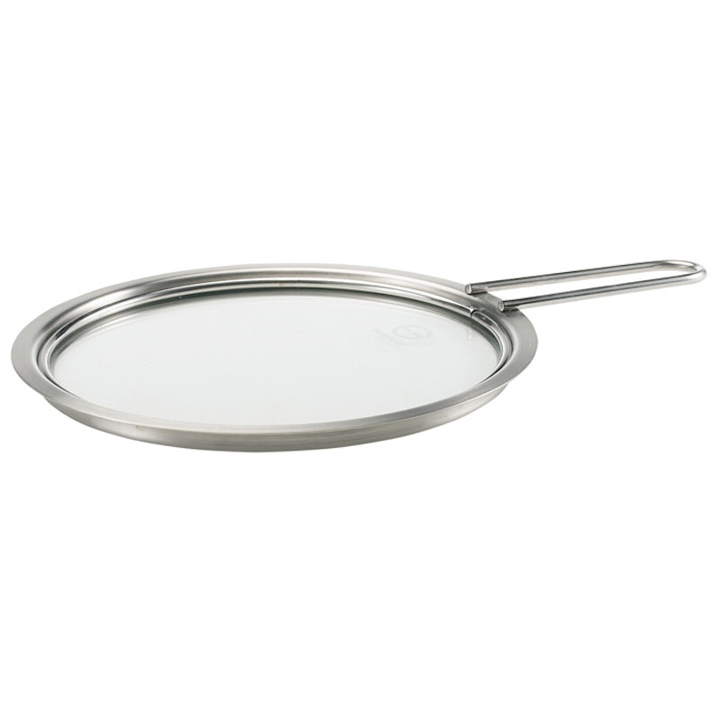 Flat Lid Glass with Handle, 16 cm