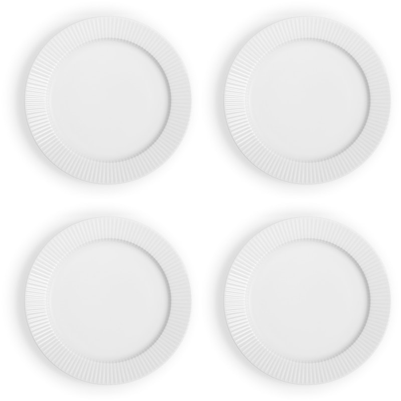Legio Nova Dinner Plate 28 cm 4-pack, White