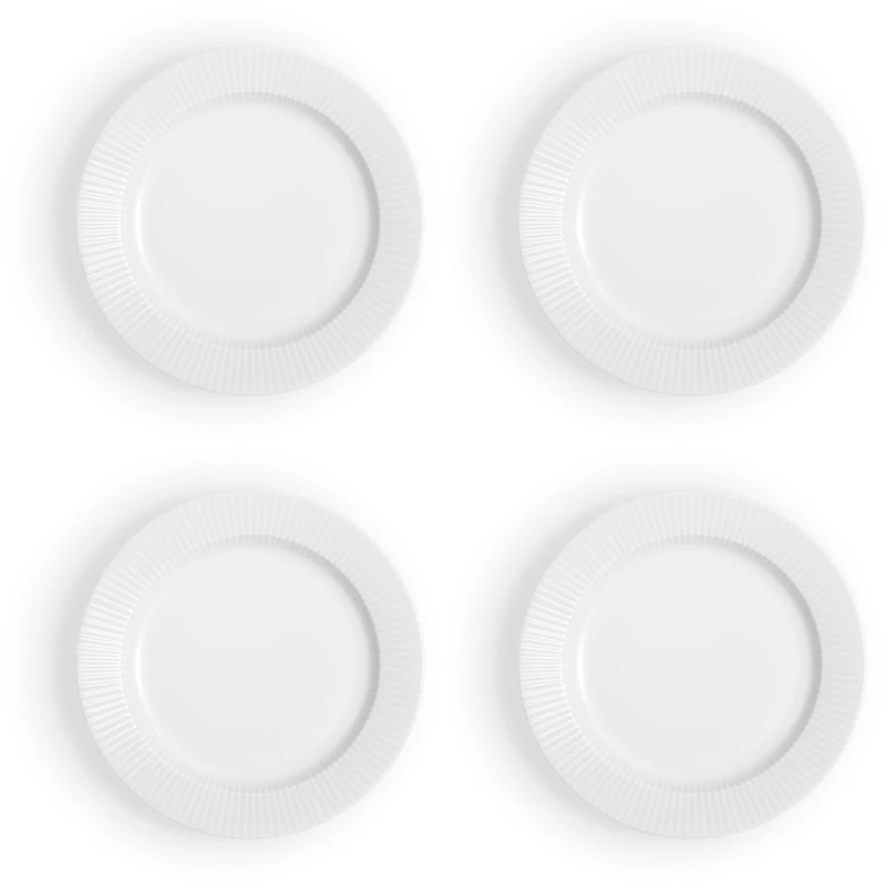 Legio Nova Side Plate 19 cm 4-pack, White