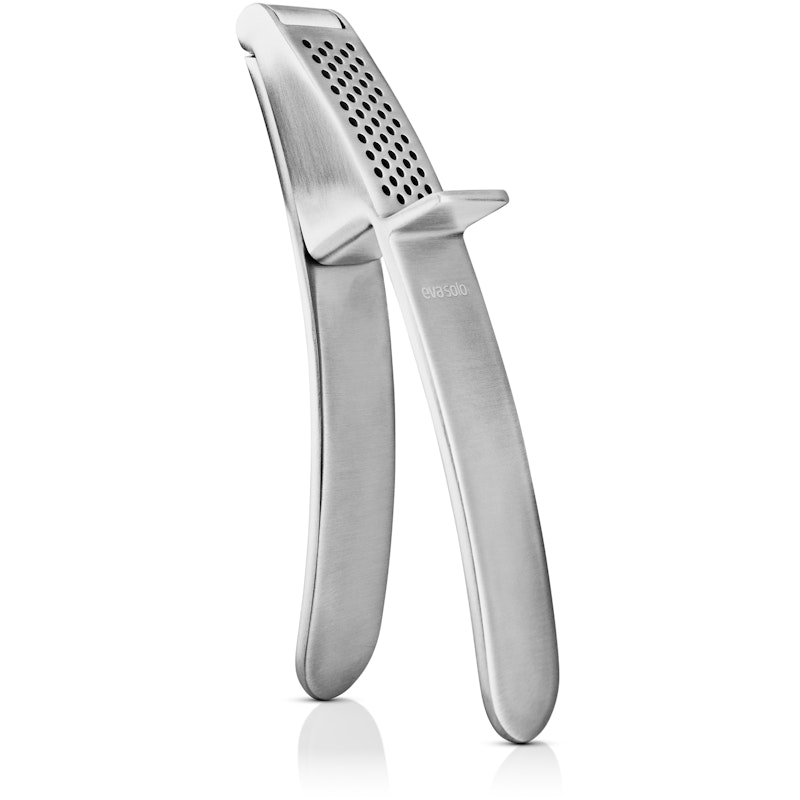 Garlic Press Brushed Steel