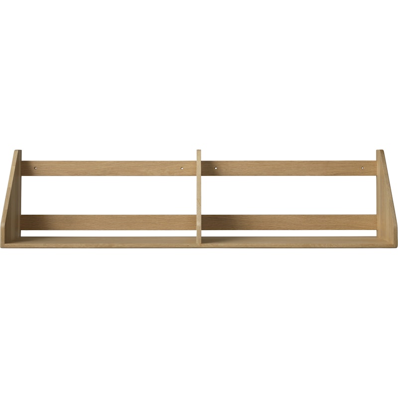 B5 Shelf Lacquered Oak, 100x21 cm