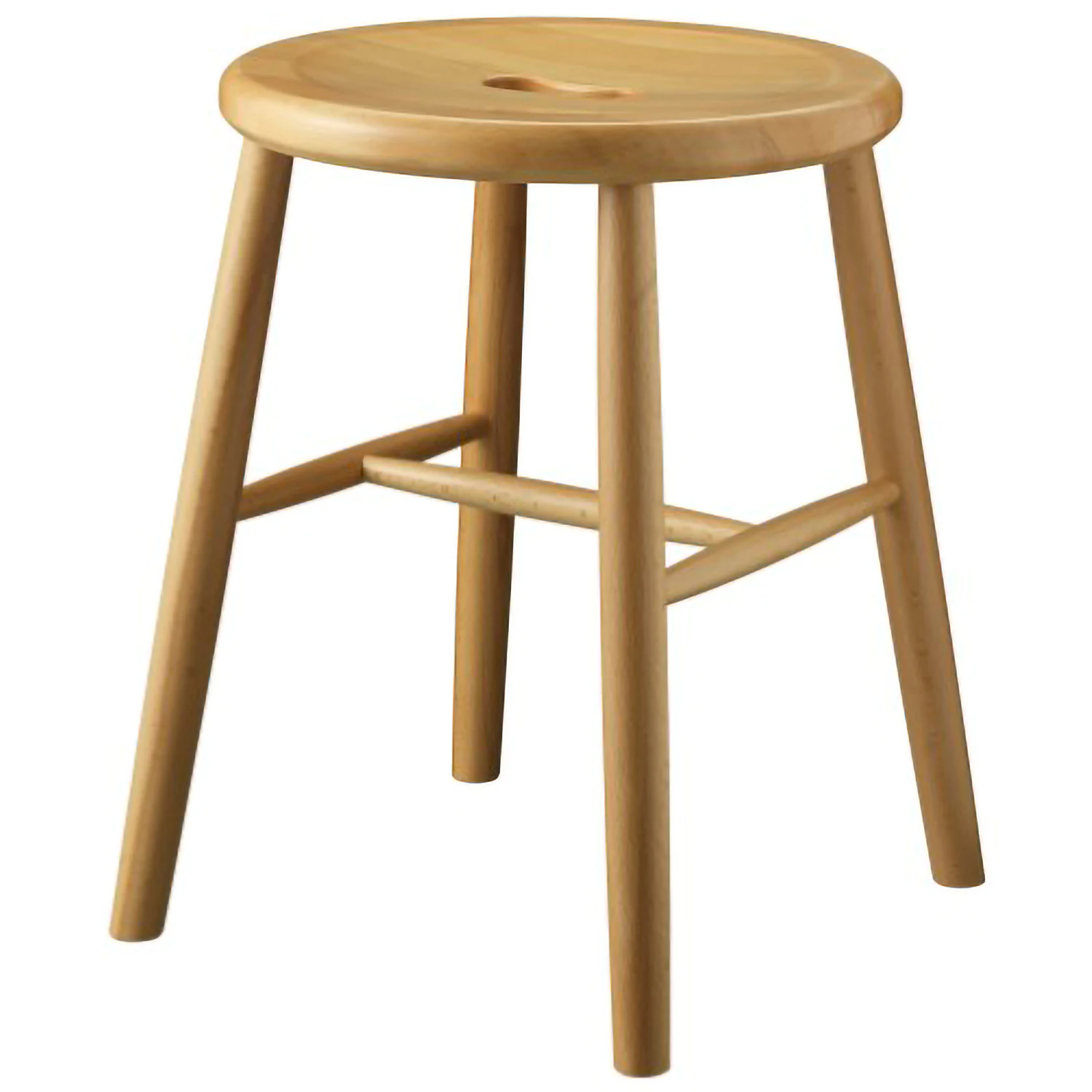 J27 Stool, Beech from FDB Møbler | RoyalDesign.co.uk