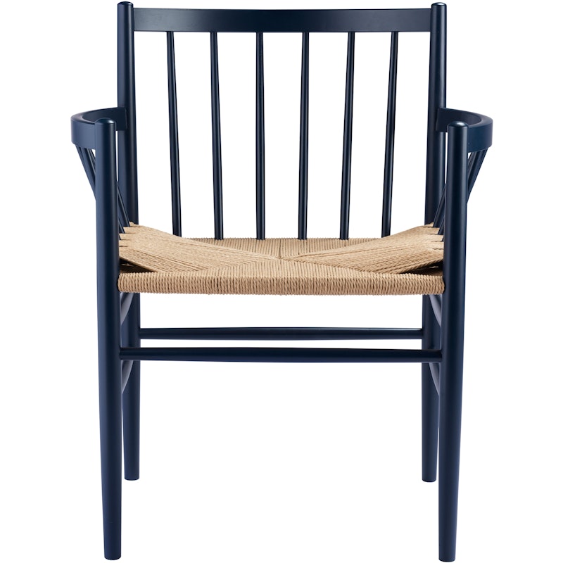 J81 Armchair, Steel Blue