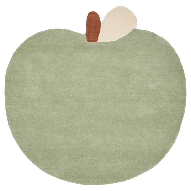 Apple Rug, Tea Green