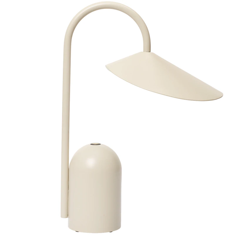 Arum Portable Lamp, Cashmere