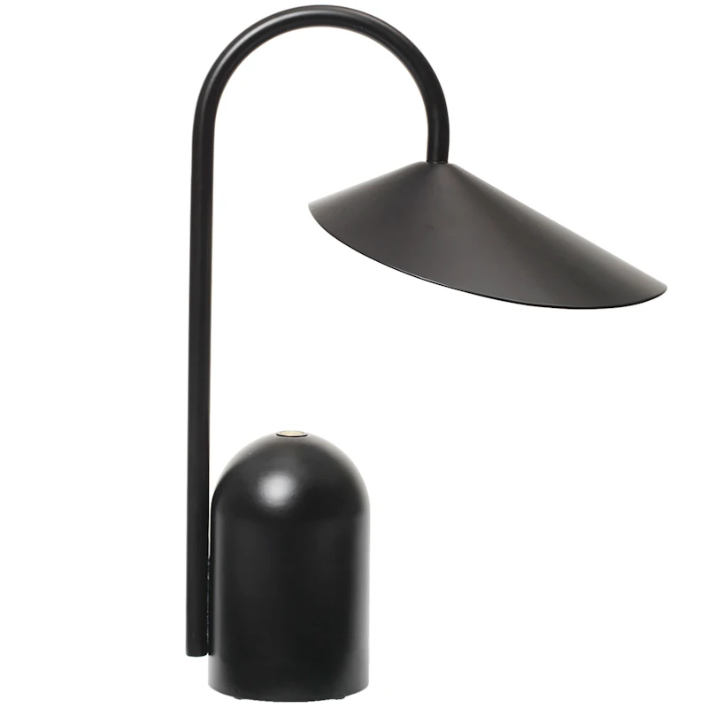 Arum Portable Lamp, Black