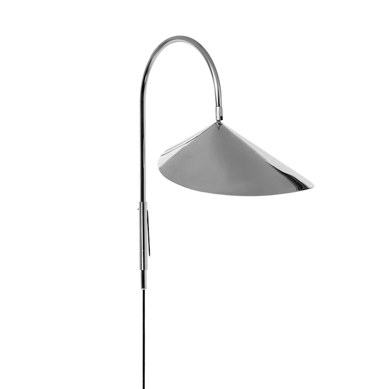 Arum Swivel Wall Lamp, Stainless Steel