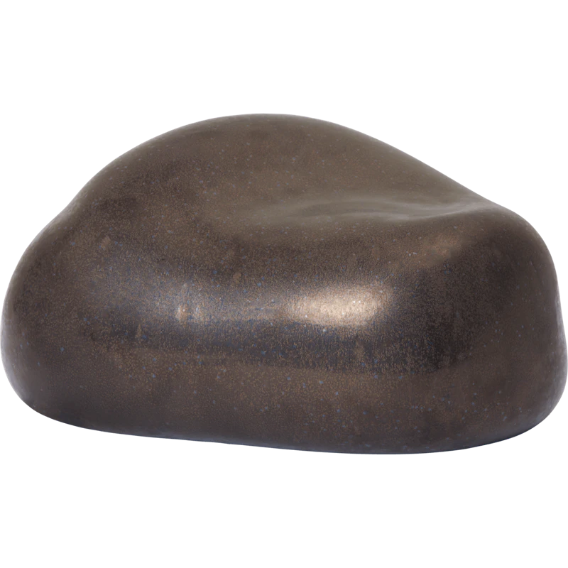 Bellure Decorative Item Oval, Rustic Bronze