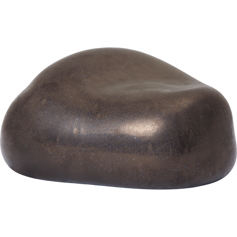 Bellure Decorative Item Oval, Rustic Bronze