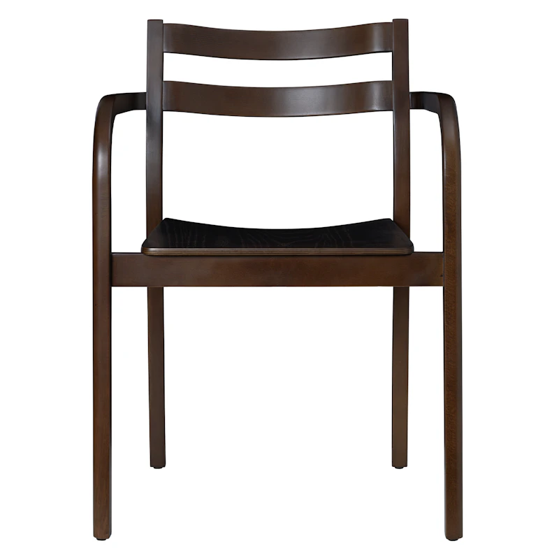 Boda Armchair, Dark Stained Beech