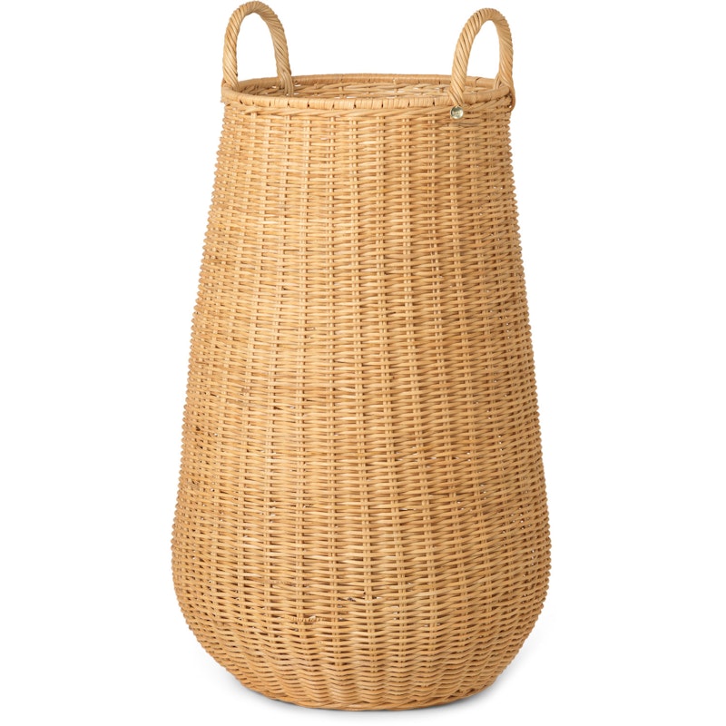 Braided Laundry Basket 42x80 cm, Rattan