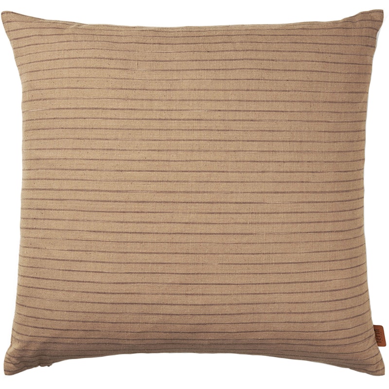 Brown Scatter Cushion Lines, 50x50 cm