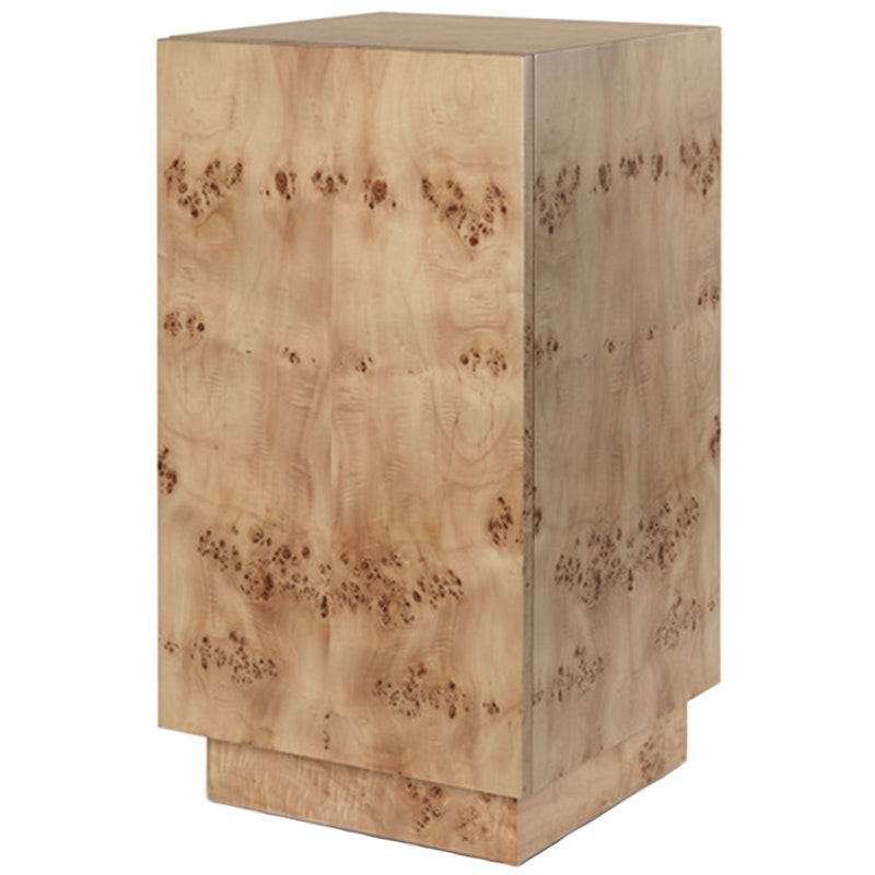 Burl Side Table,