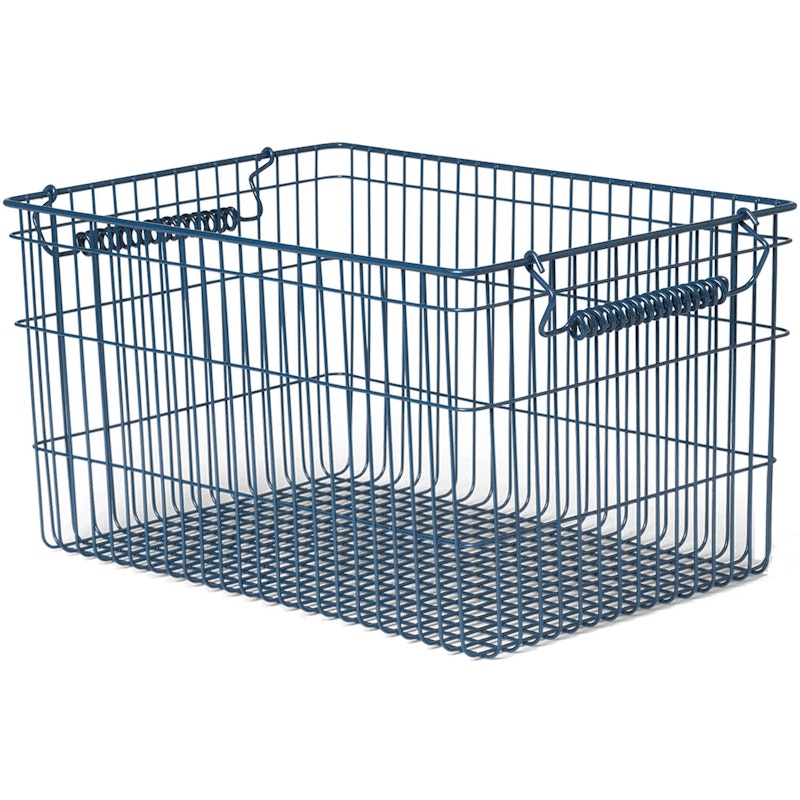 Cala Storage Basket 2-pack, Dark Blue