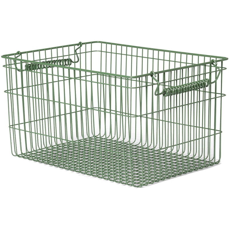 Cala Storage Basket 2-pack, Verdant Green