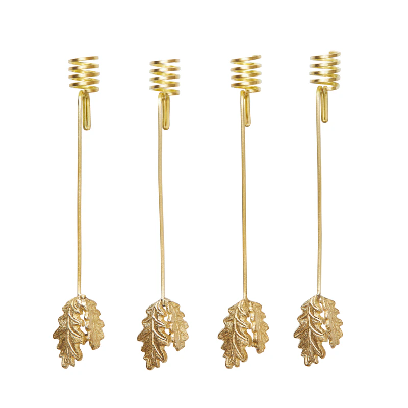 Christmas tree candle holder, Brass