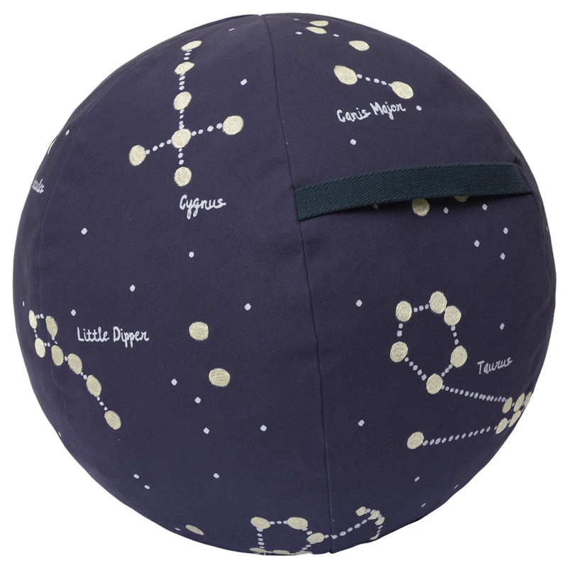 Constellation Pouf, Dark Blue