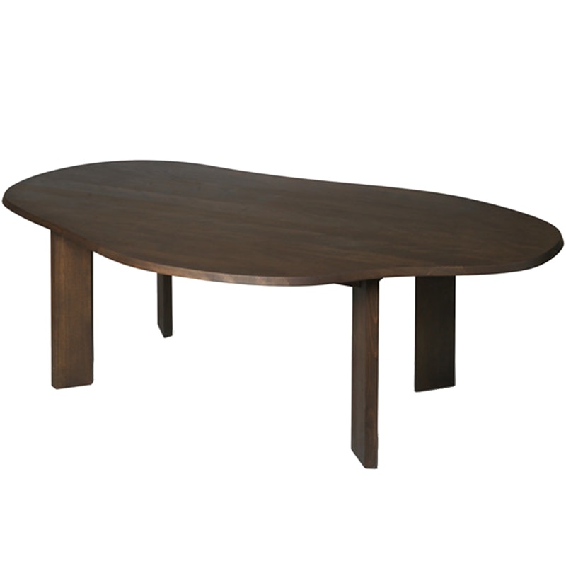 Tarn Dining Table, Dark Stained Beech