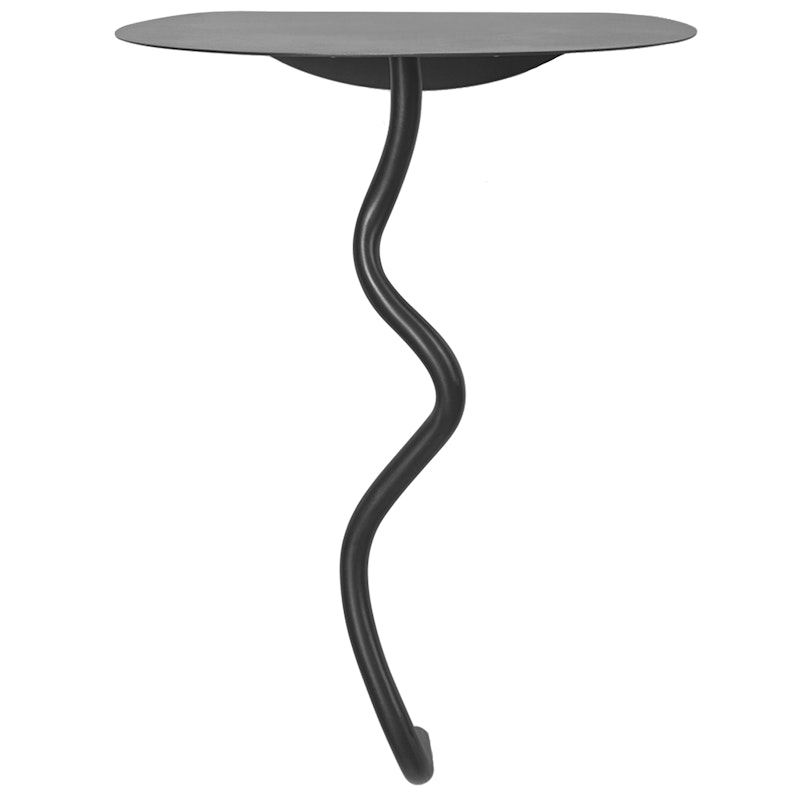 Curvature Table, Black Brass