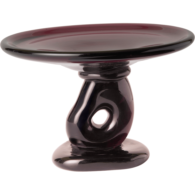 Damo Serving Dish 21 cm, Dark Grape