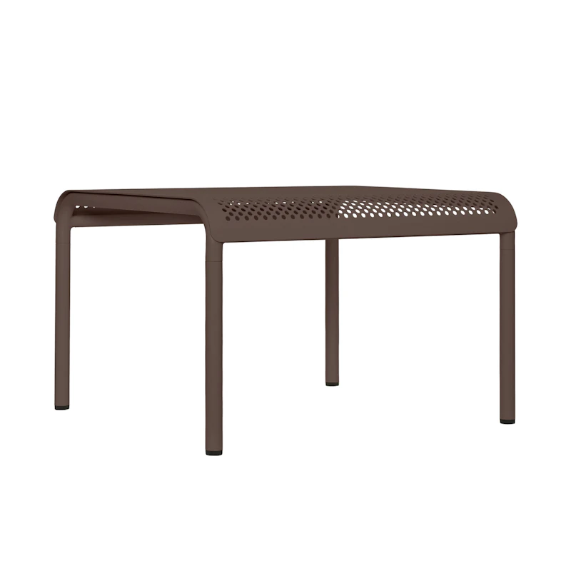 Dapple Lounge Table 57x57 cm, Dark Chocolate